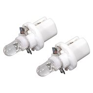 COMPASS Bulb 1LED 12V B8,5d white 2pcs - LED Car Bulb