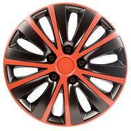 VERSACO RAPIDE RED BLACK 15" 4pcs hub caps - Wheel Covers
