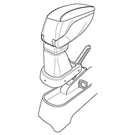 Fitting for Armrest 56094, MAZDA 2 - Elbow Rest Adapter