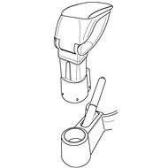 Adapter to armrest 56097 MITSUBISHI COLT - Adapter