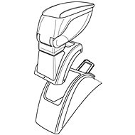 Adapter for Fitting, 56113 RENAULT MEGANE II - Elbow Rest Adapter