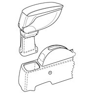 Armrest Adapter 56123 SUZUKI IGNIS - Adapter