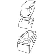 Adapter for Fitting 56135, VW PASSAT/CC - Elbow Rest Adapter