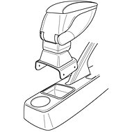 Armrest Adapter 56145 ŠKODA FABIA 5/07 & gt - Adapter