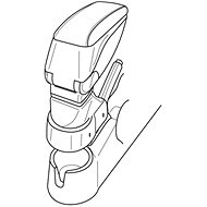 Adapter for Fitting 56153, KIA PICANTO - Elbow Rest Adapter