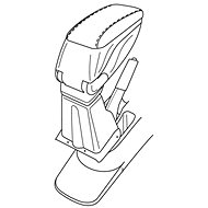Adapter for armrest 56157 RENAULT GRAND MODUS - Adapter