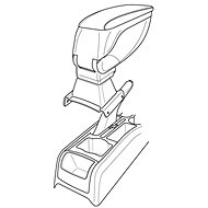 Adapter for Fitting 56180 ŠKODA YETI 10/2009-> - Elbow Rest Adapter