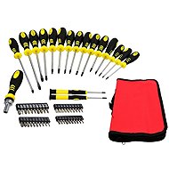 Set of screwdrivers and bits, 59pcs, CrV - Screwdriver Set