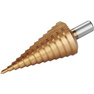Step drill bit, 4-39mm, 3mm graduation, 13 holes, 13mm stem, TiN - Drill Bit