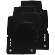 ŠKODA Prestige SCALA textile carpet set - Car Mats