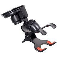 COMPASS Phone/GPS holder with Double CLIPS & suction cup - Holder