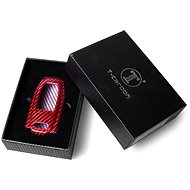 T-carbon for Audi A4/A5/A6/A7/S5 and similar, red - Car Key Case