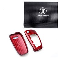 T-carbon for Audi, red - Car Key Case