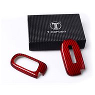 T-carbon for Dodge/Jeep and similar, red - Car Key Case