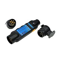 Geko socket and plug tester for cargo trailer + adapters 13/7 7/13 - Tester