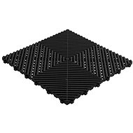 Swisstrax modular floor tiles Ribtrax Pro 40×40 cm Jet Black black - Plastic Tiles