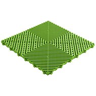 Swisstrax modular floor tiles Ribtrax Pro 40×40 cm Techno Green green - Plastic Tiles