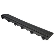 Swisstrax leading edge 40 cm with eyes Jet Black black - Plastic Tiles