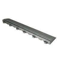 Swisstrax leading edge 40 cm with eyes Pearl Grey - Plastic Tiles