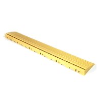 Swisstrax nájezdová hrana 40 cm s čepy barva Mocha Java béžová - Plastic Tiles