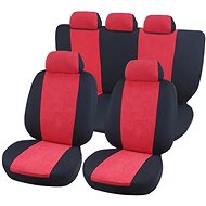 Cappa Velour black/red - Car Seat Covers