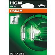 Osram Ultralife H6W, 12V, 6W, BAX9s, 2 kusy v balení - Car Bulb