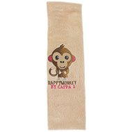 Cappa Happy Monkey belt cover beige - Seat Belt Covers