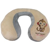 Cappa Happy Monkey neck warmer beige - Travel Pillow