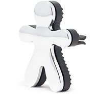 Mr&Mrs Fragrance Jeff Chrome Sandal & Incense - Car Air Freshener