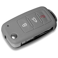 Escape6 protective silicone key case for VW/Seat/Skoda with ejector key dark grey - Car Key Case