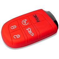 Escape6 protective silicone key case for Dodge / Jeep colour red - Car Key Case