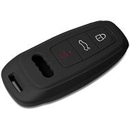 Escape6 ochranné silikónové puzdro na kľúč pre Audi A6/A7/A8 farba čierna - Obal na kľúče od auta