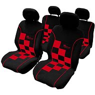 Cappa Racing black/red car seats - Car Seat Covers