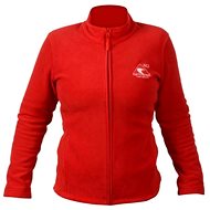 ACI women's red fleece zipped hoodie 285 g, size: 2.5 mm, w/r. L - Work Hoodie