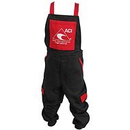 ACI pracovní kalhoty montérky s laclem černé dětské, vel. 104 - Pracovní kalhoty 