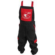 ACI pracovní kalhoty montérky s laclem černé dětské, vel. 128 - Pracovní kalhoty 