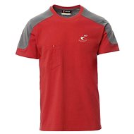 ACI triko červeno-šedé s kapsičkou 165 g - Work T‑Shirt
