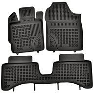 Rezaw-Plast gumové koberečky černé s vyšším okrajem Toyota Yaris 11- Hybrid, sada 3 ks - Car Mats