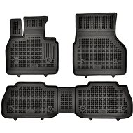 Rezaw-Plast rubber mats black with higher edge BMW iX I20, 21- set of 3 pcs - Car Mats