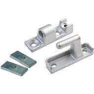 Vapp TIRex Geomet stainless steel hinge, complete set - Side Panel Closure