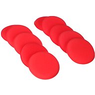 Sixtol Car Detailing Wax Pad 10, set of 10 polishing pads - Applicator