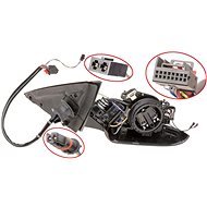 ACI AUDI A4 07- P (0307860) - Rearview Mirror