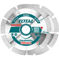 Total-Tools diamond cutting wheel, segmented, dry cutting, 115 × 22,2mm - Cutting Disc