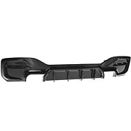 Maxton Design Rear bumper insert for BMW 1 Series F20- F21 Facelift, black glossy ABS plastic -  Spoiler