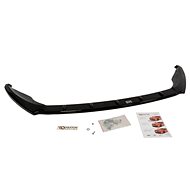 Maxton Design spoiler under front bumper ver.1 for Skoda Octavia RS Mk3, black glossy ABS plastic -  Spoiler