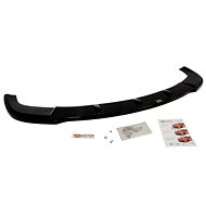Maxton Design front bumper spoiler for BMW 5 Series E60 M-pack, black glossy ABS plastic -  Spoiler