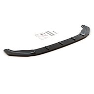 Maxton Design spoiler under front bumper ver.1 for Volkswagen Golf GTI Mk7, black glossy ABS plastic -  Spoiler