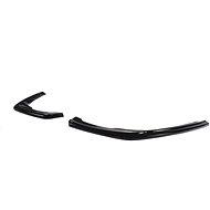 Maxton Design side diffusers under rear bumper for Skoda Superb Mk3 FL, black glossy ABS plastic -  Spoiler