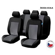 Cappa Perfetto TX Škoda Scala černá/šedá - Car Seat Covers