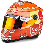 Red Bull 1:2 Checo Perez Disney 2023 Mini Helmet - Collector's Set